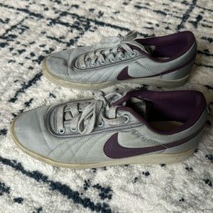 Vintage Nike Womens Shoes Nylon Leather 1983 USA Made in Korea